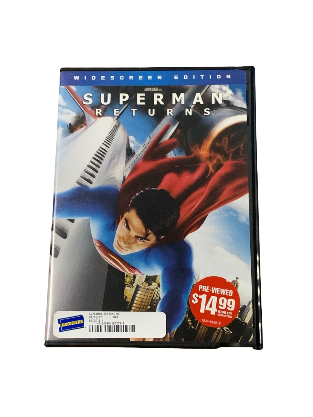Superman Returns DVD 2006 Widescreen Edition Action Adventure PG-13